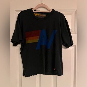 LOGO BOYFRIEND TEE - CHARCOAL